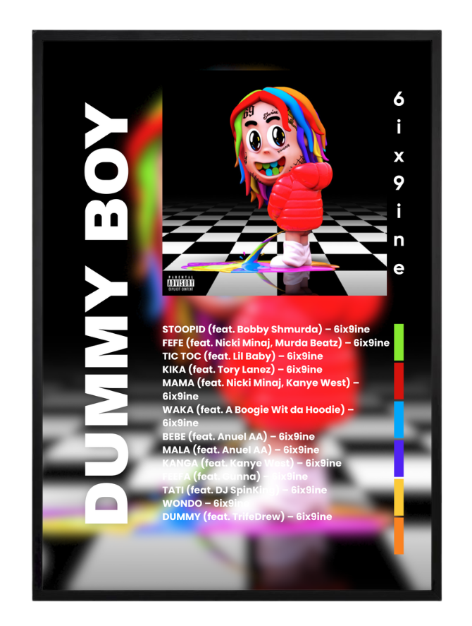 6ix9ine - Dummy Boy